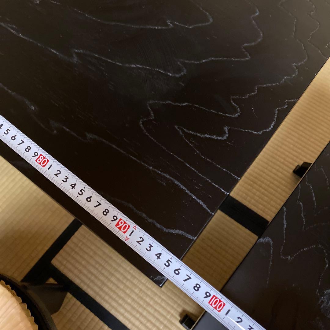 茶道具 立礼棚（りゅうれいだな） 点茶盤 掻合塗 表用セット