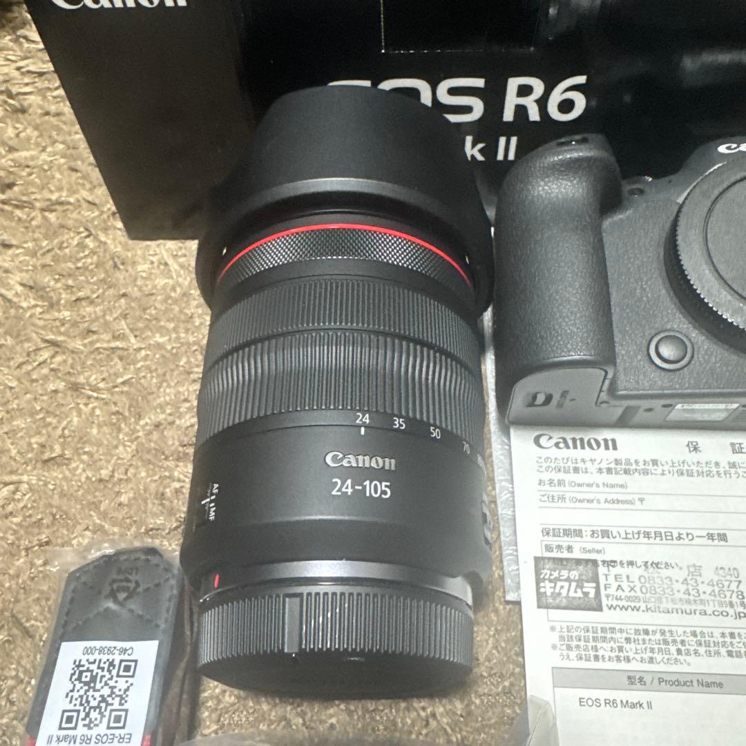 デジタルカメラ Canon EOSR6MarkII RF24-105mmF4 L IS SM