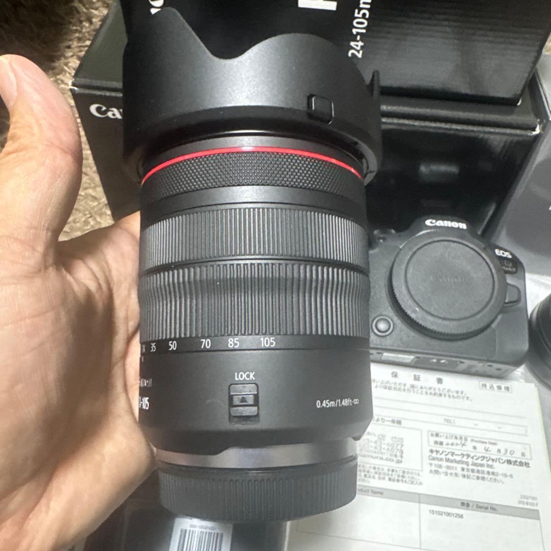 デジタルカメラ Canon EOSR6MarkII RF24-105mmF4 L IS SM