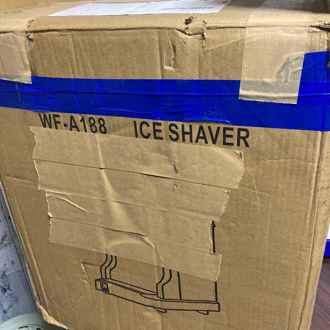 【業務用・家庭用】HAIGE かき氷機 WF-A188 ふわふわ バラ氷可能