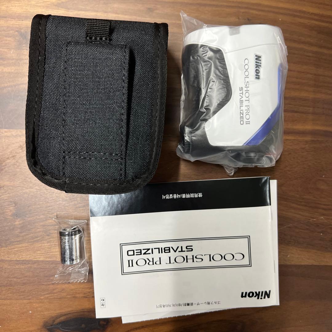 【新品】ニコンCOOLSHOT PROII STABILIZED レーザー距離計
