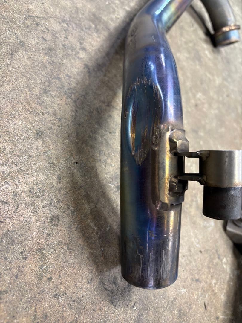 オーバーレーシング フルエキチタンメガホン MANXTYPE SR400(FI)