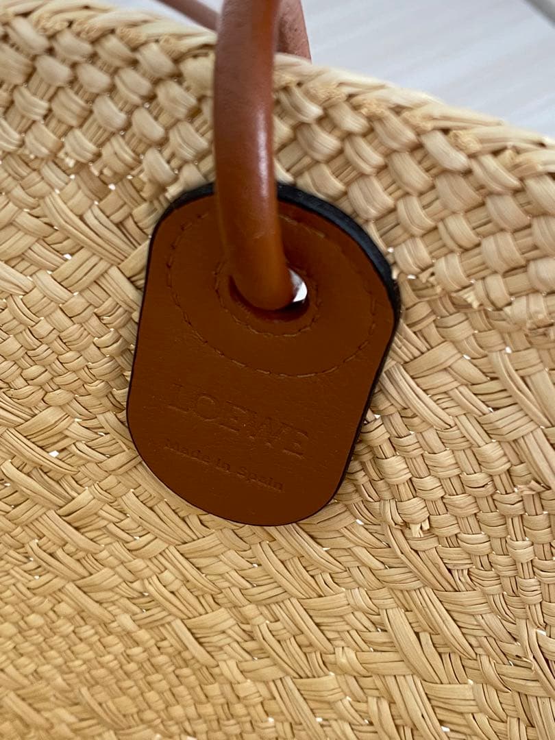 【美品】正規品 LOEWE アナグラム カゴバッグ スモール