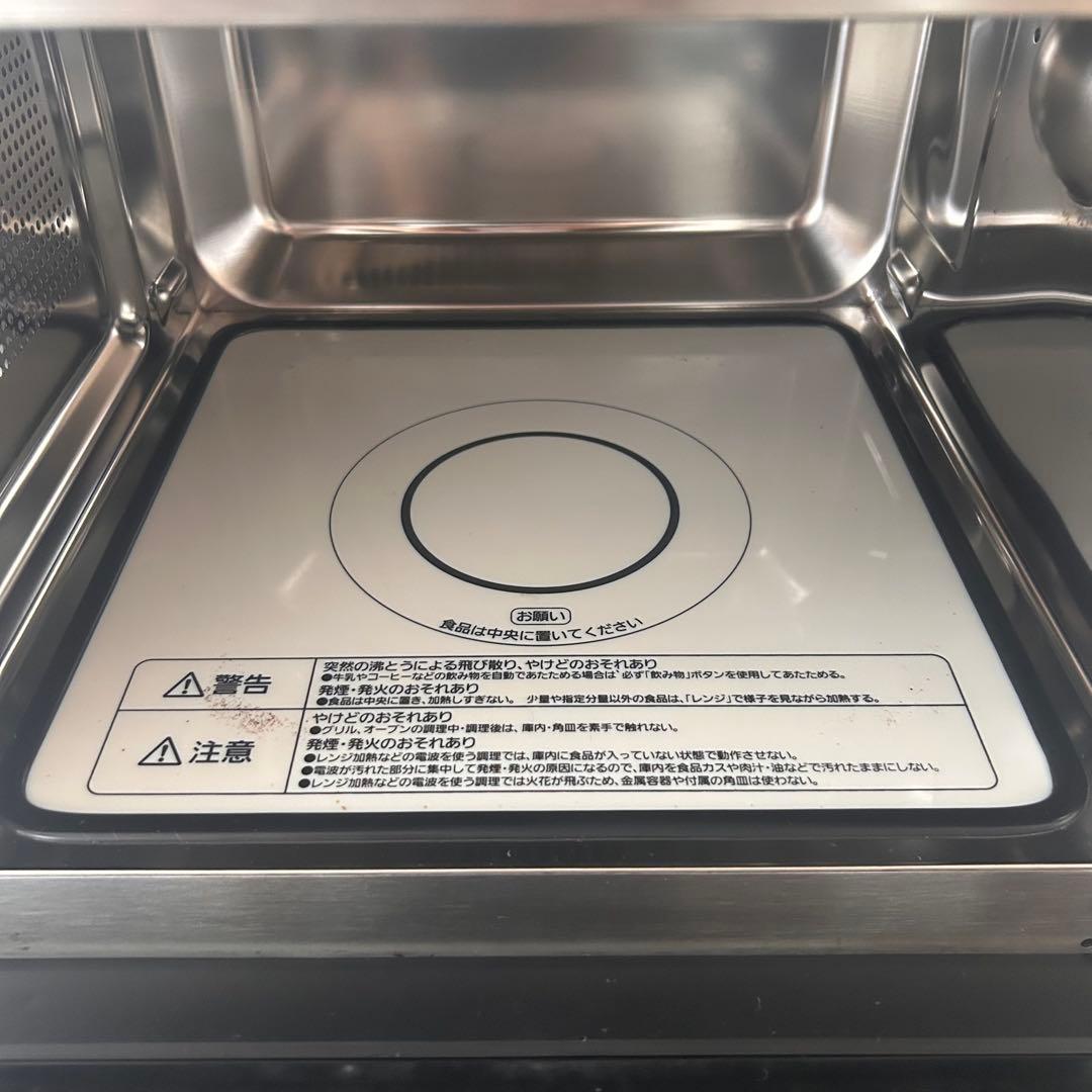 アイリスオーヤマ オーブンレンジ 2019年製 電子レンジ フラットテーブル