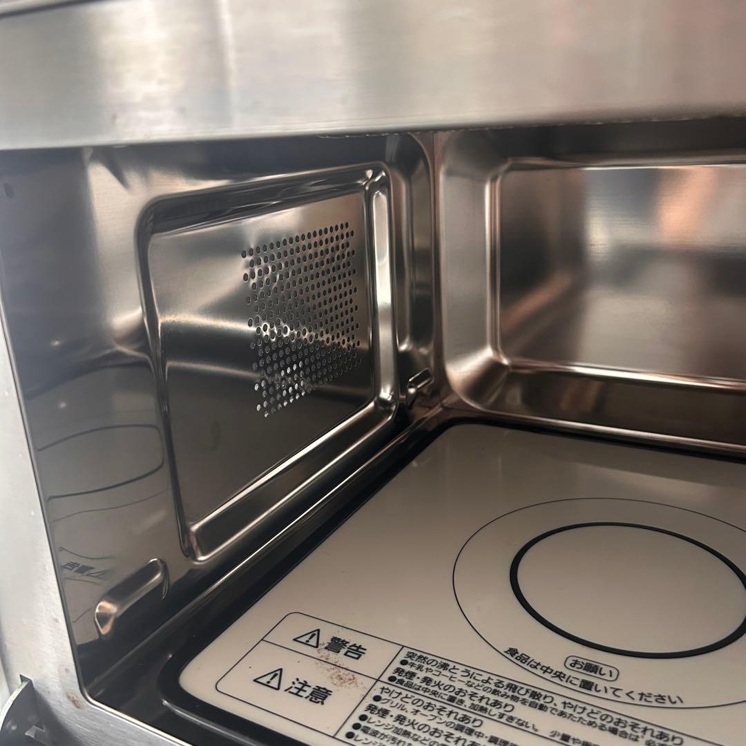 アイリスオーヤマ オーブンレンジ 2019年製 電子レンジ フラットテーブル