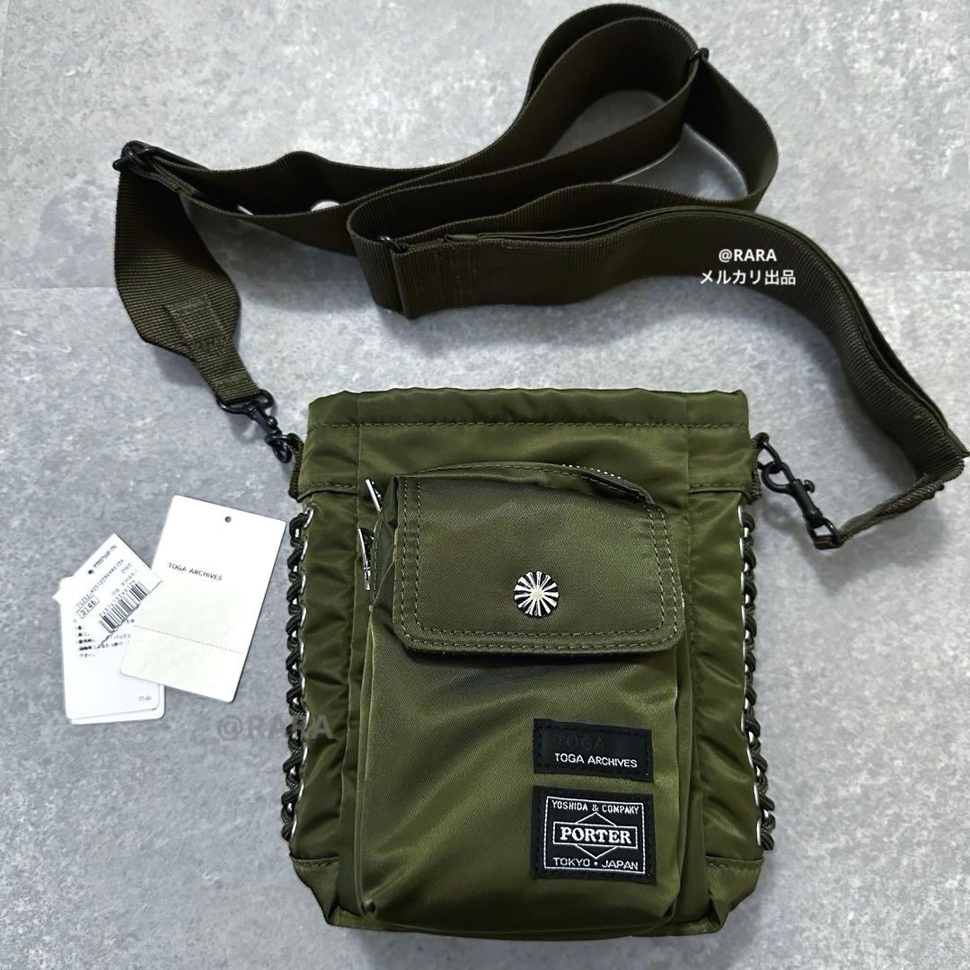 TOGA×PORTER Shoulder bag PORTER SP カーキ
