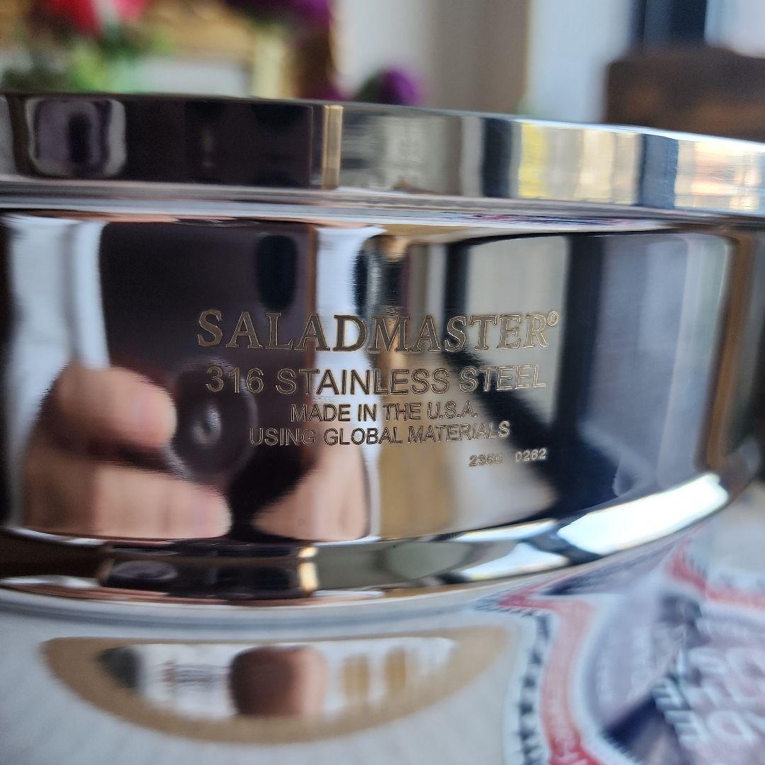 Saladmaster ステンレススチール蒸し器 中型