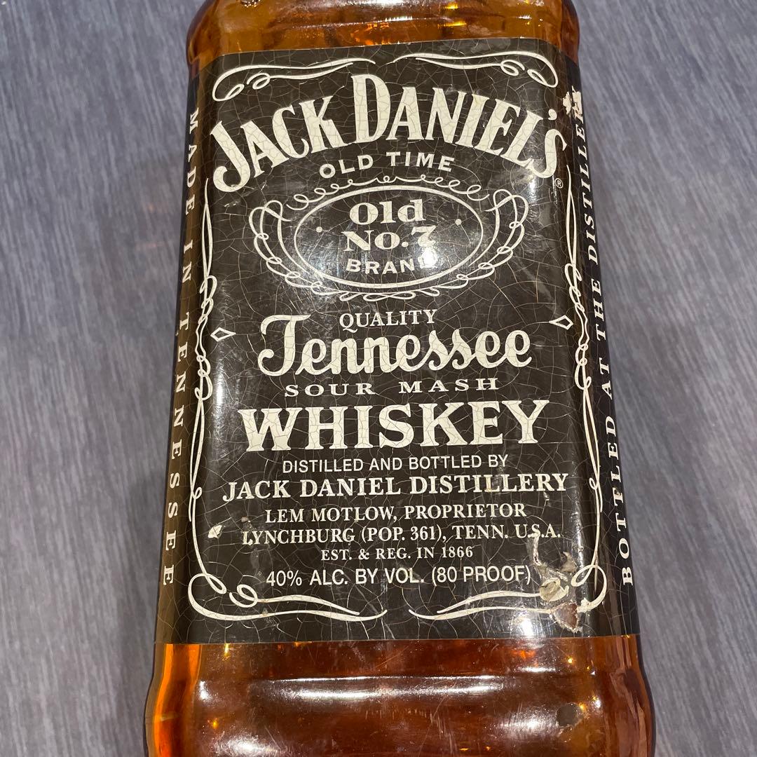 超特大JACK DANIEL’S Old No.7 空き瓶　超特大