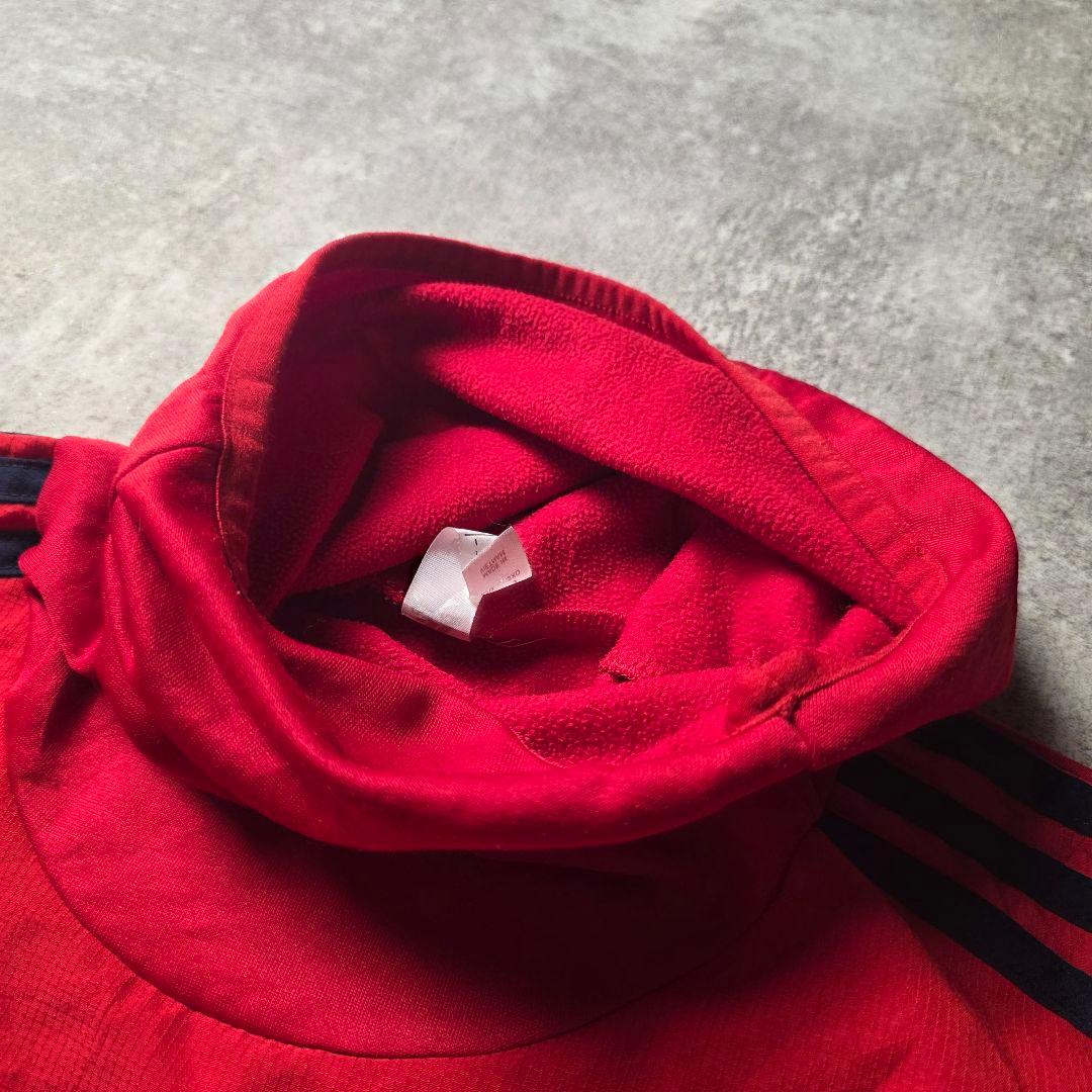 激レアadidasアディダスアーセナルトレーニングトップサッカーシャツ赤2XO