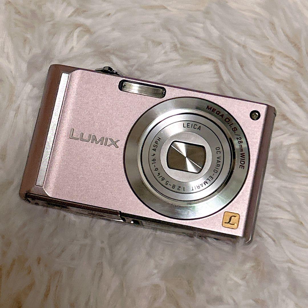 【美品】Panasonic ルミックス DMC-FX55 ピンク 付属品多数