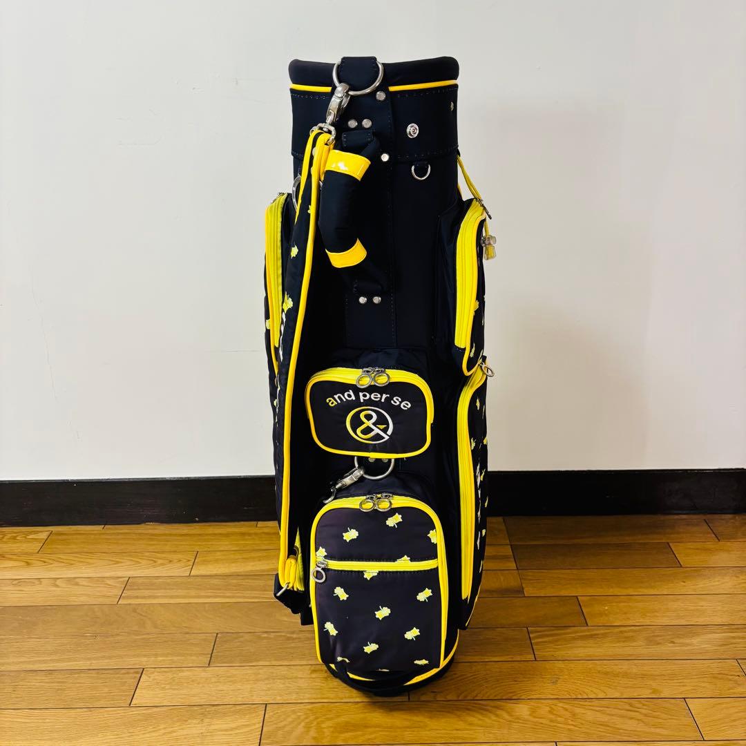 and per se レディースキャディバッグ5分割　送料込み