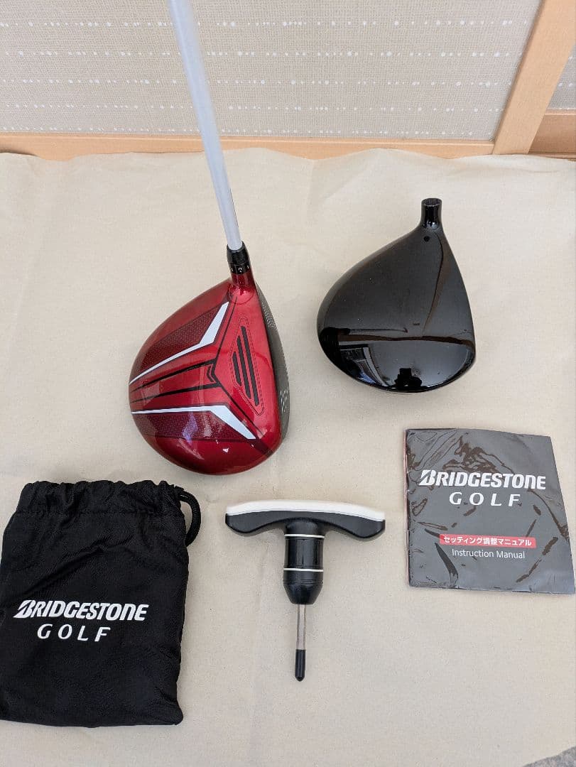 ブリヂストン　J815とJ715　1W9.5°　ドライバー　右利き　付属品多数