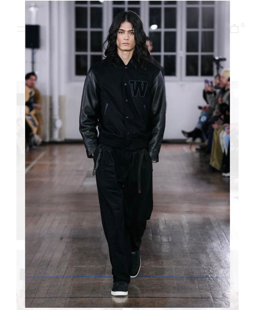 whitemountaineering×schott別注ヴァーシティジャケット