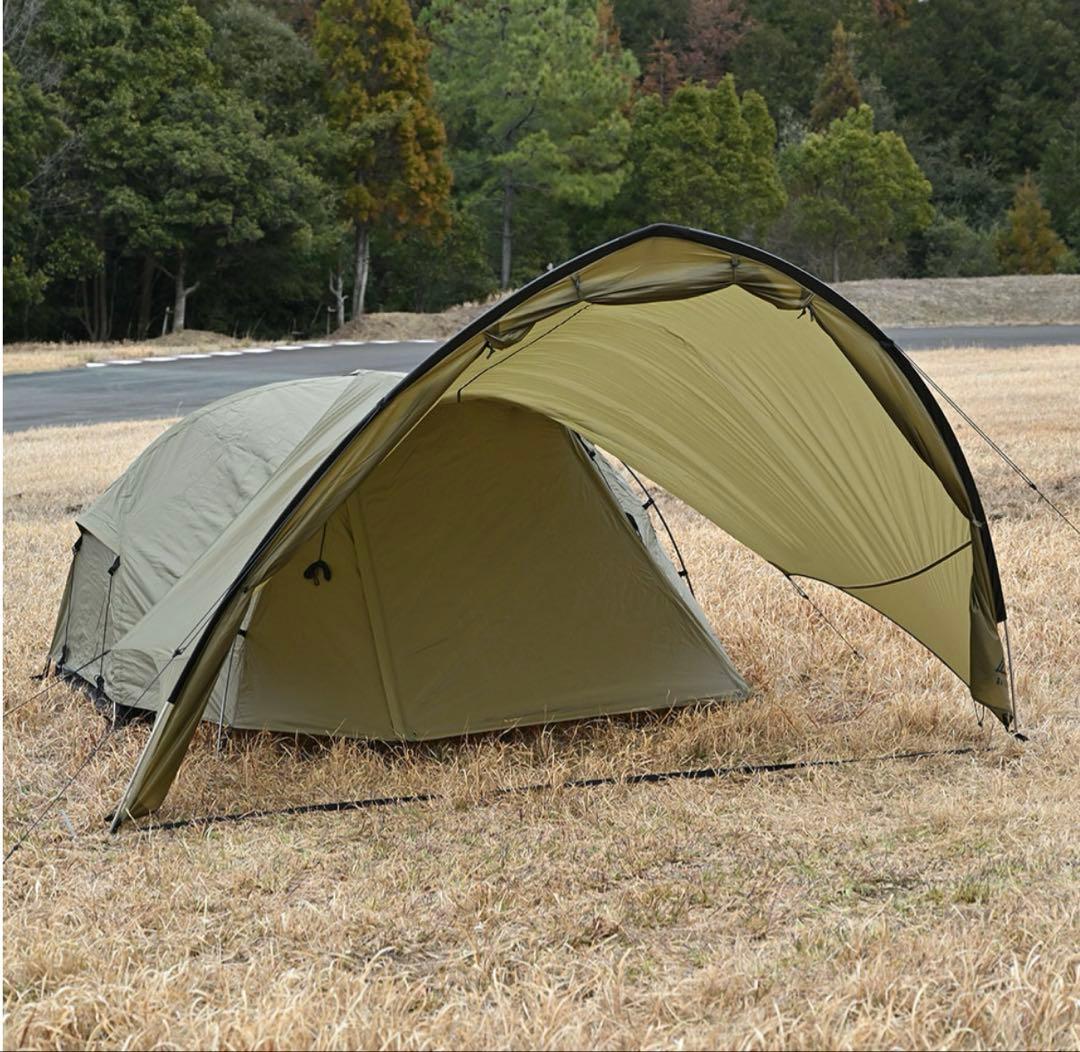 ツーリングテント　デイトナ　ハーフドーム&マエヒロシェルターセット