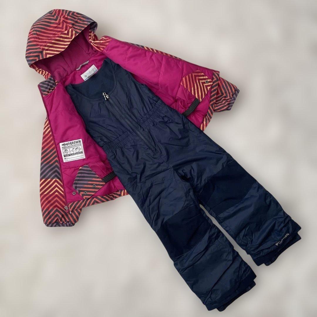 Columbia コロンビア　キッズ　スキーウェア　セットアップ　XXS 110