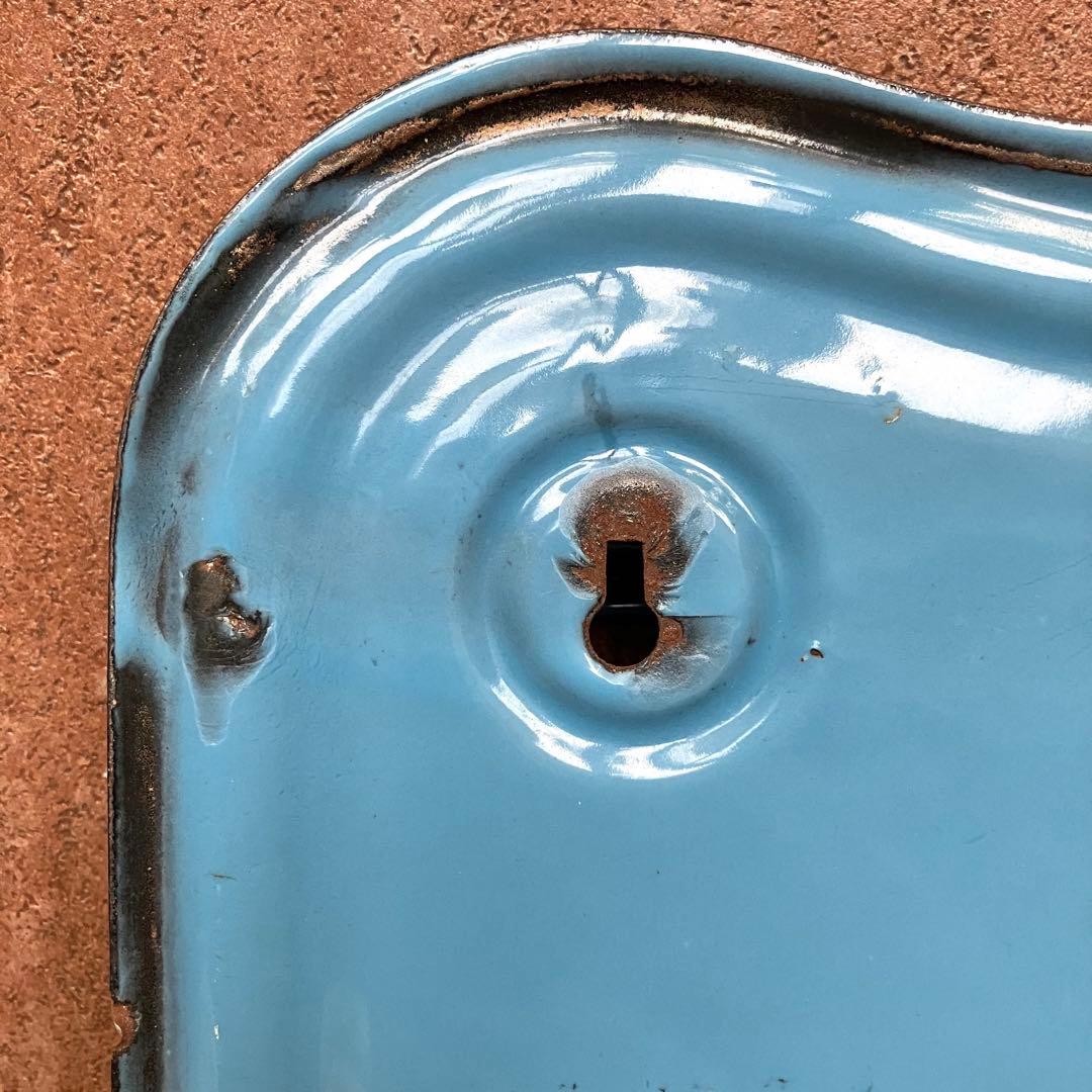 ヴィンテージ エナメル レードル ラック / ホーロー