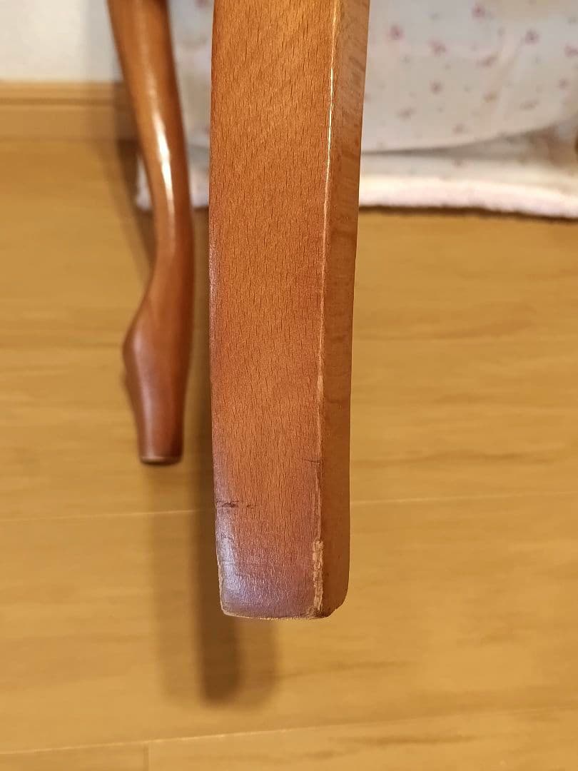 イタリア高級アンティーク調家具 ダイニングチェア リビングチェア 猫脚 A