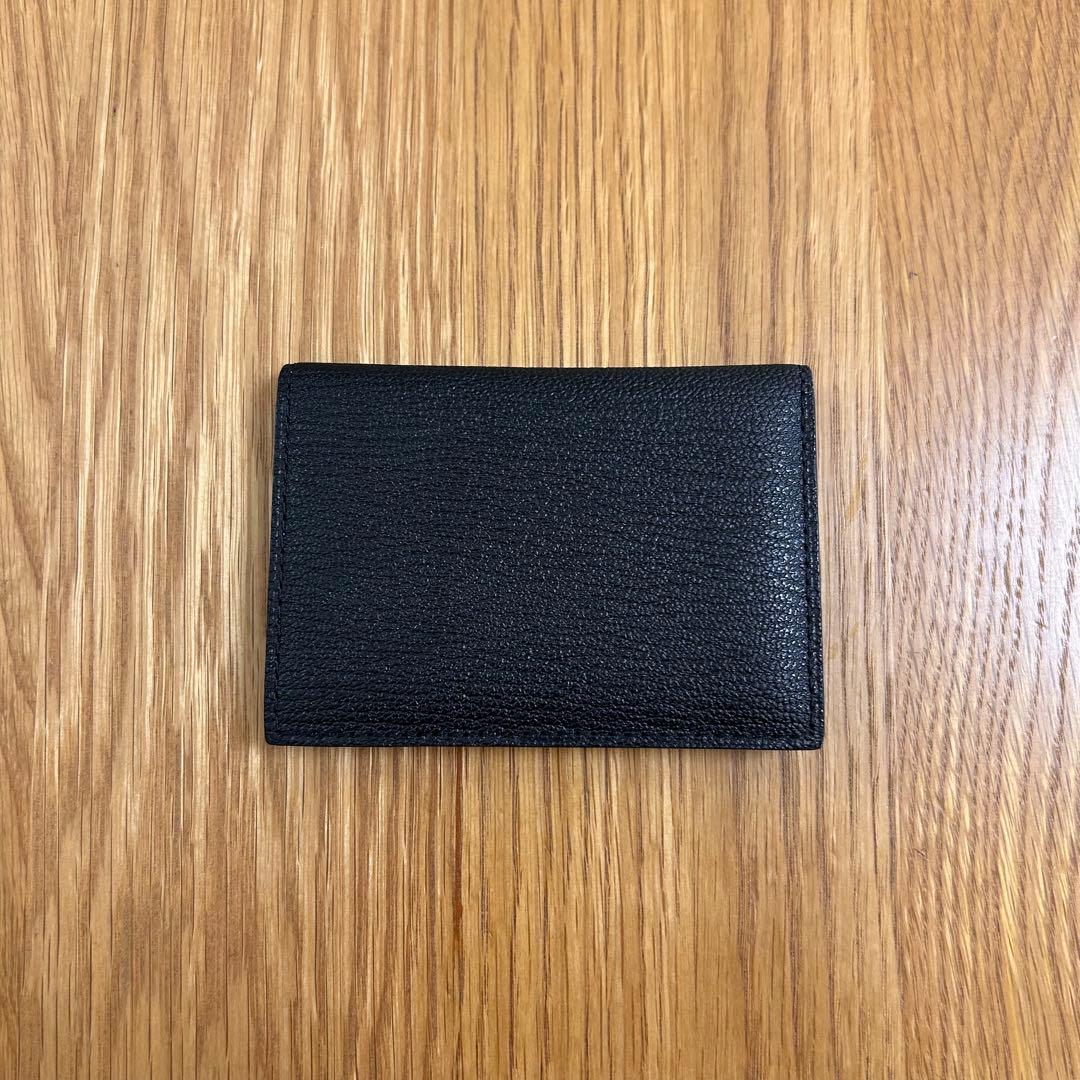 L'arcobaleno ラルコバレーノ 名刺入れ ブラック ビジネス レザー