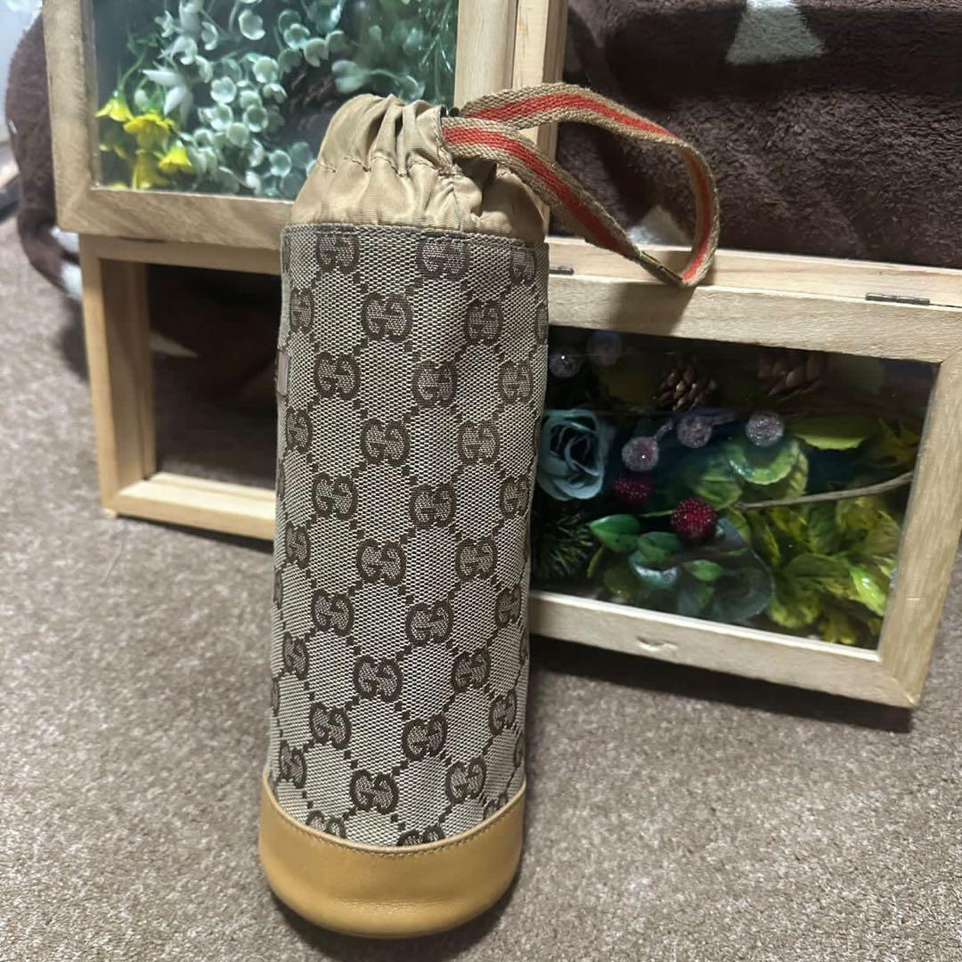 GUCCI グッチ GG柄 ボトルケース ボトルホルダー
