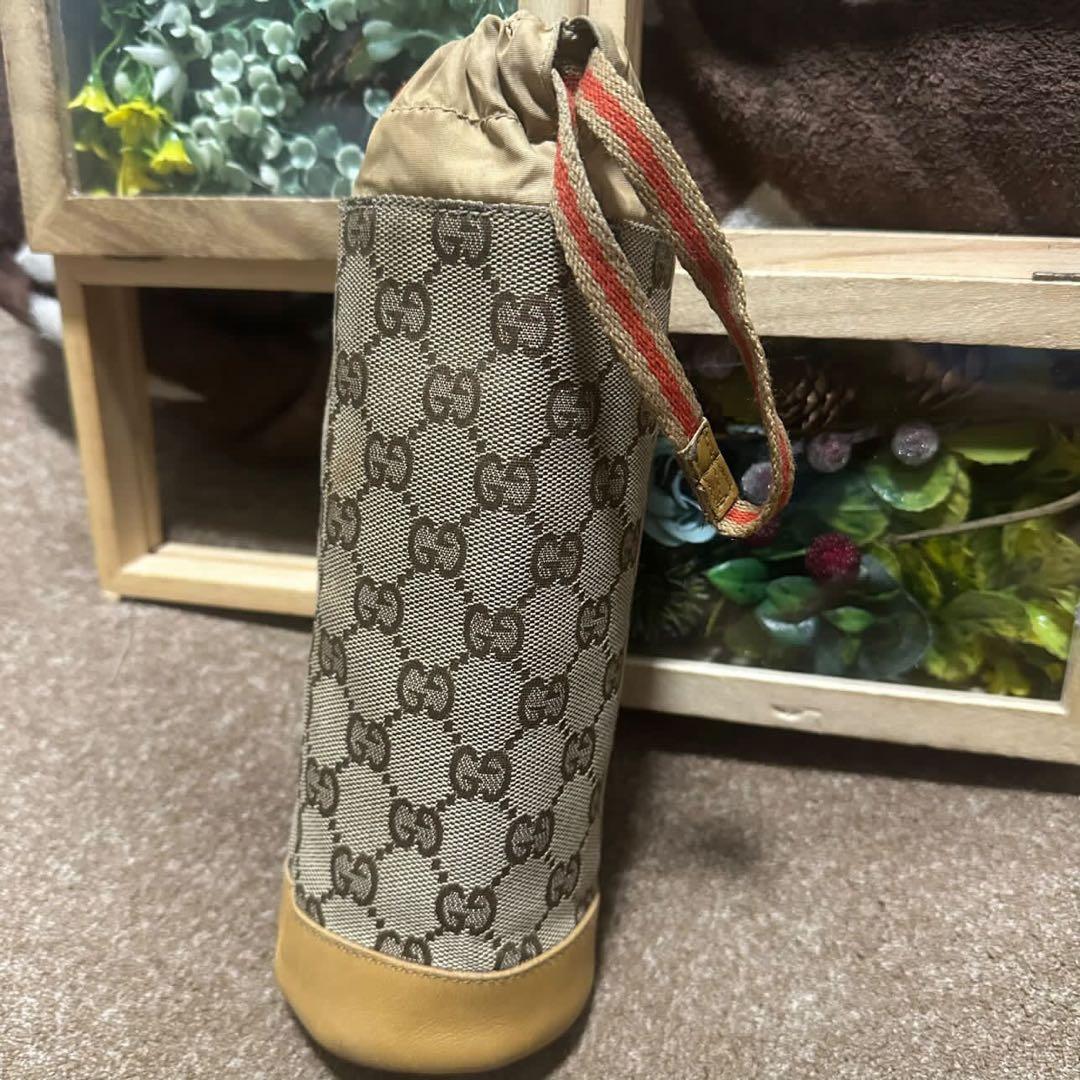 GUCCI グッチ GG柄 ボトルケース ボトルホルダー