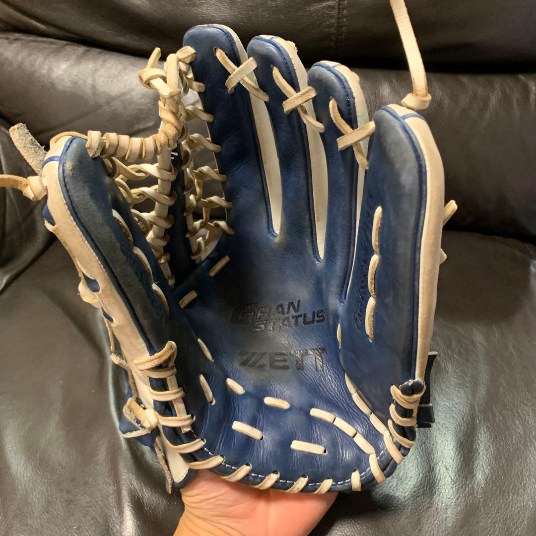 ZETT グランステイタス　金城モデル　軟式外野手用グローブ
