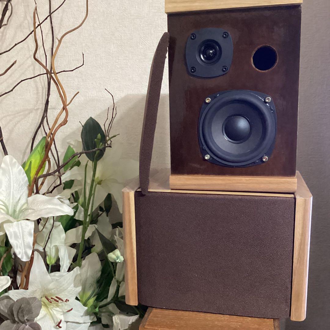 10㎝2way自作スピーカー　ネット付ければボーズ121ライク