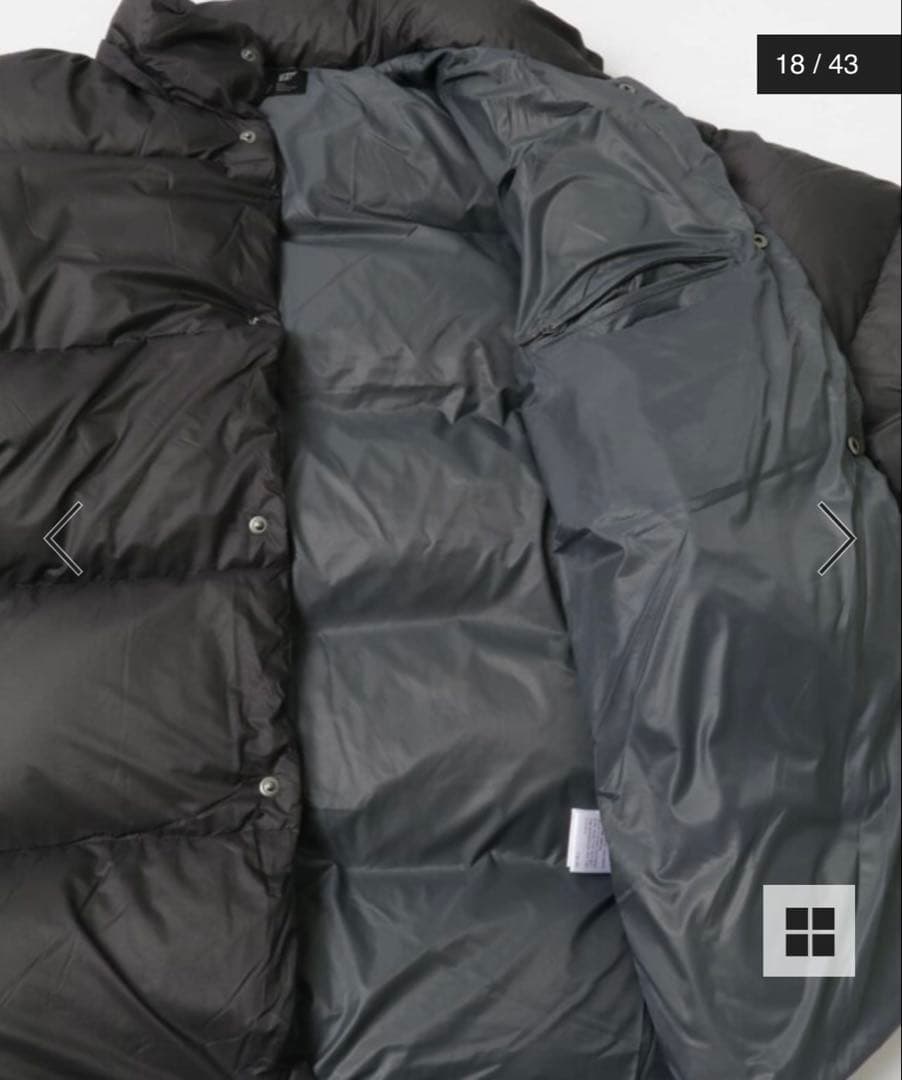 ジャケット・アウター KAJIF LIGHT DOWN JACKET M D.GREEN