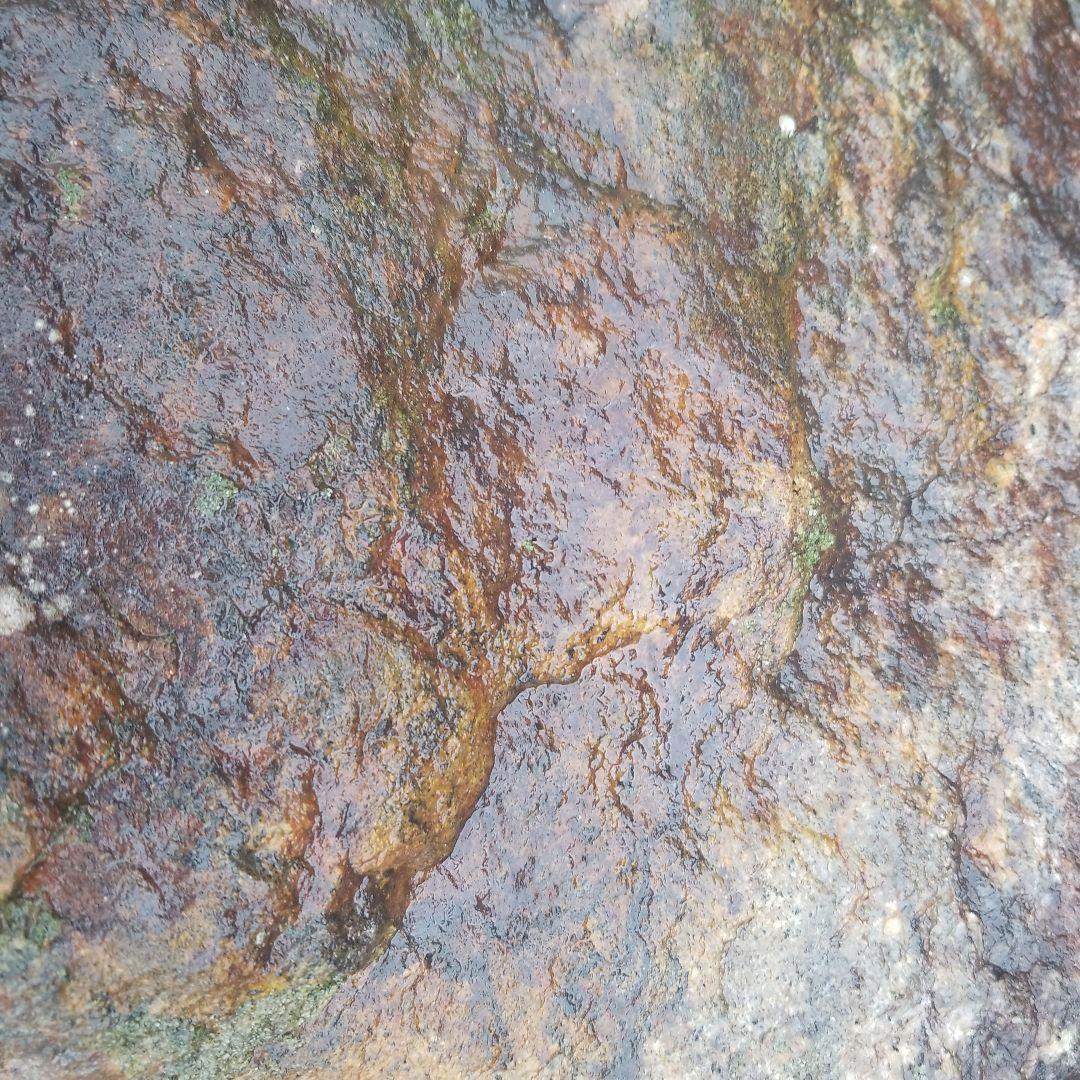 希少原石　結晶片岩　シスト　庭石　ロックガーデン　ガーデニング　宝石物質