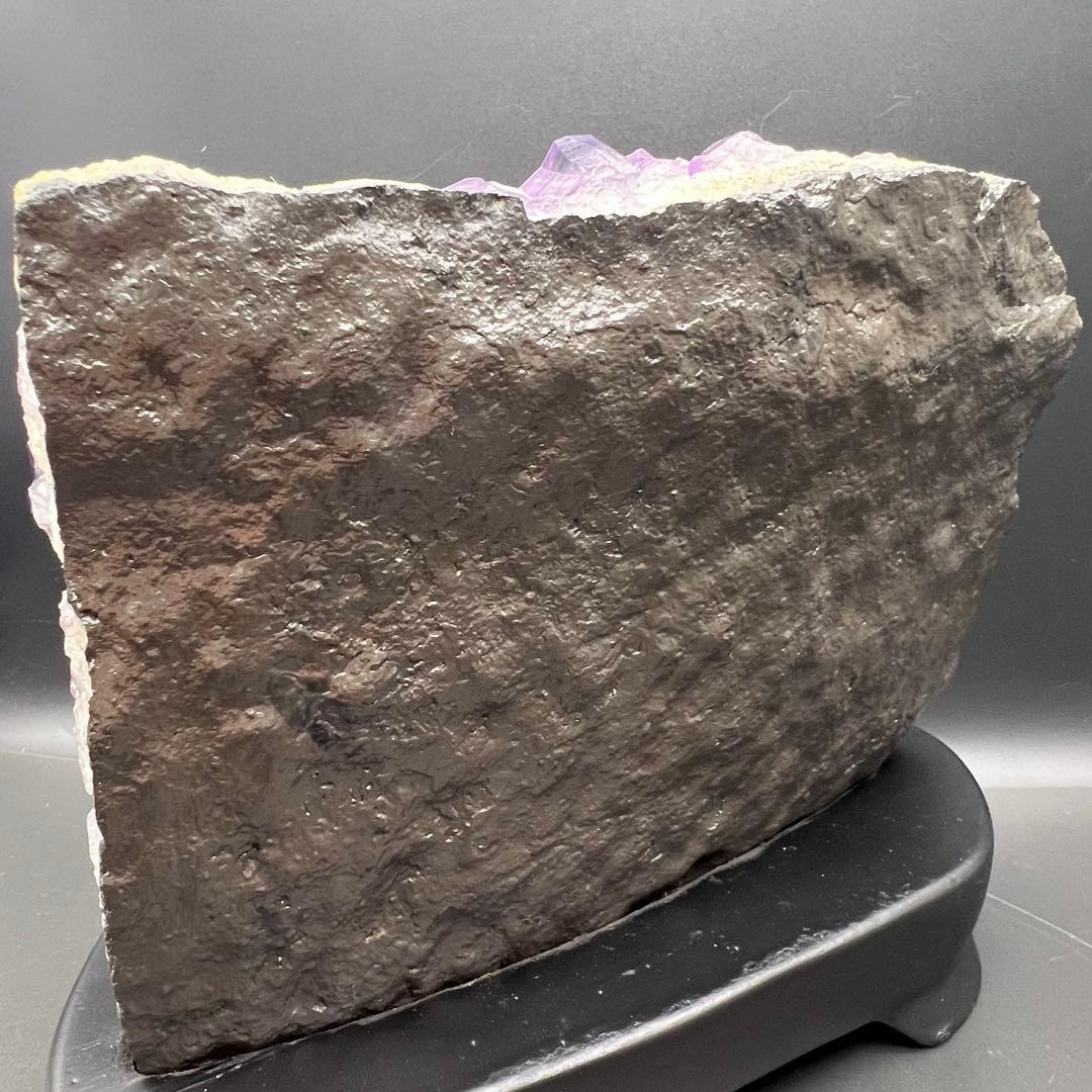 ✳️✨最高峰の濃紫ハイパワー✨極大結晶 レインボー アメジストクラスター 天然石