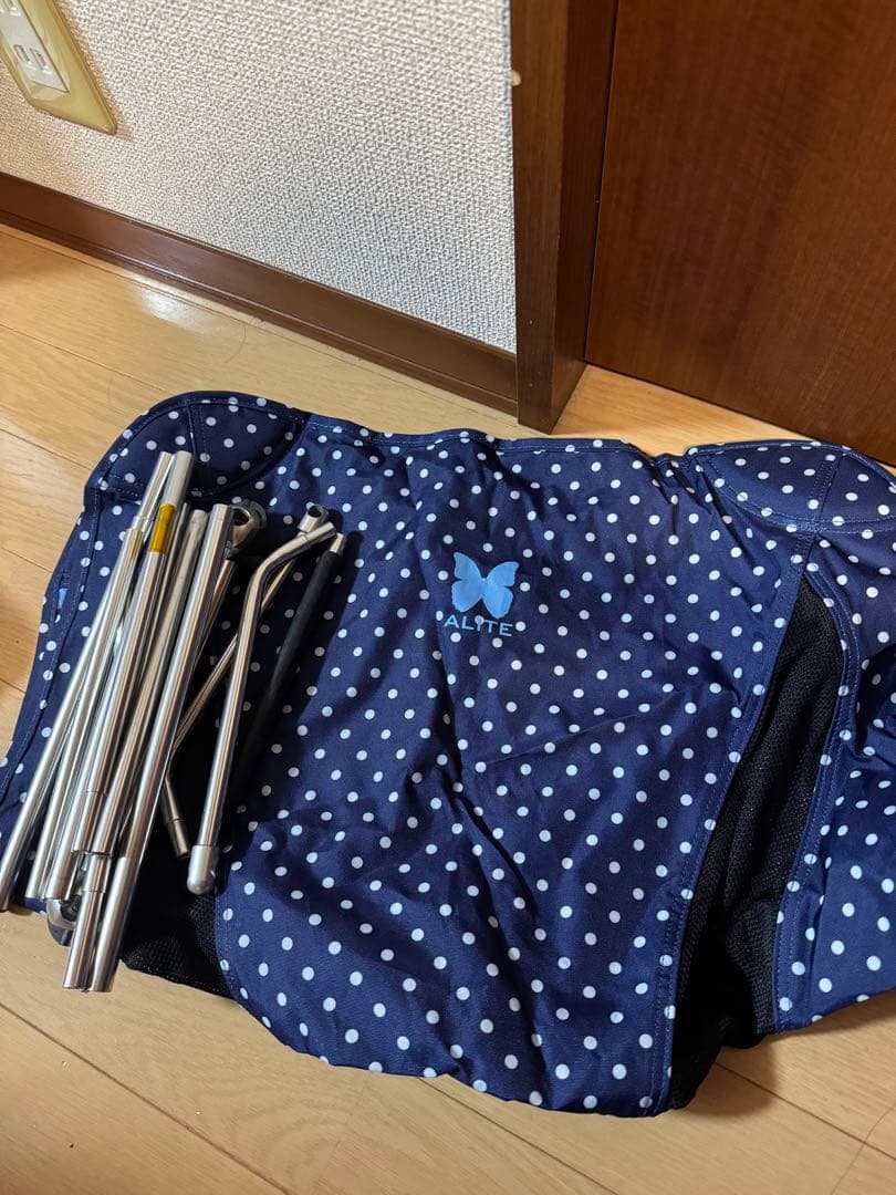 d*6様 メイフライチェア 水玉 ロータイプ