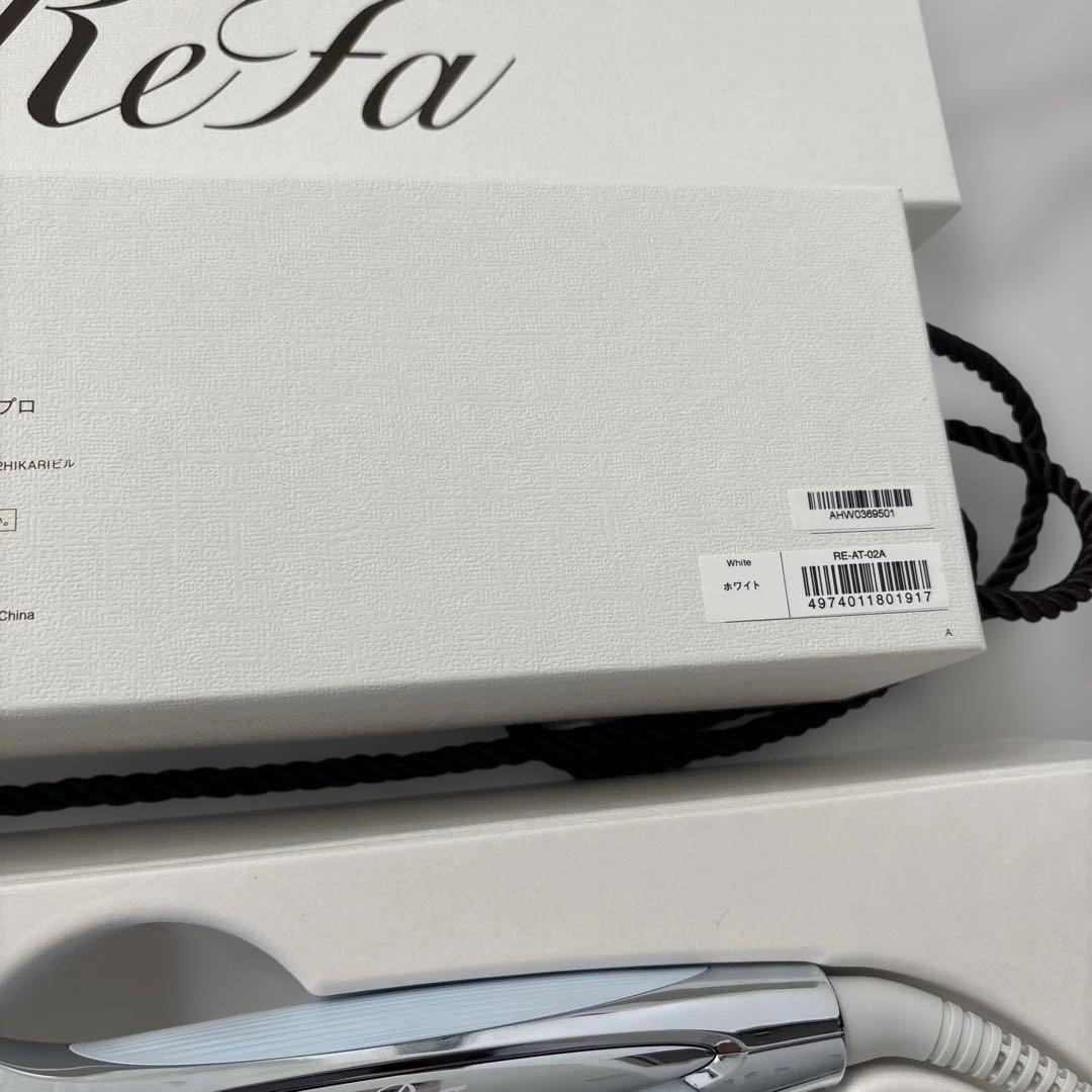 [土日限定販売]ReFa HEAT ストレートヘアアイロン ホワイト