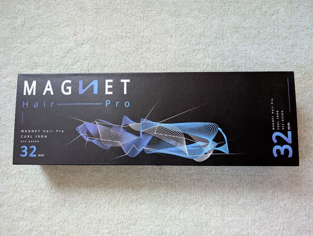 美品✨️クレイツ マグネットヘアプロ カールアイロン32mm HCC-G32DG