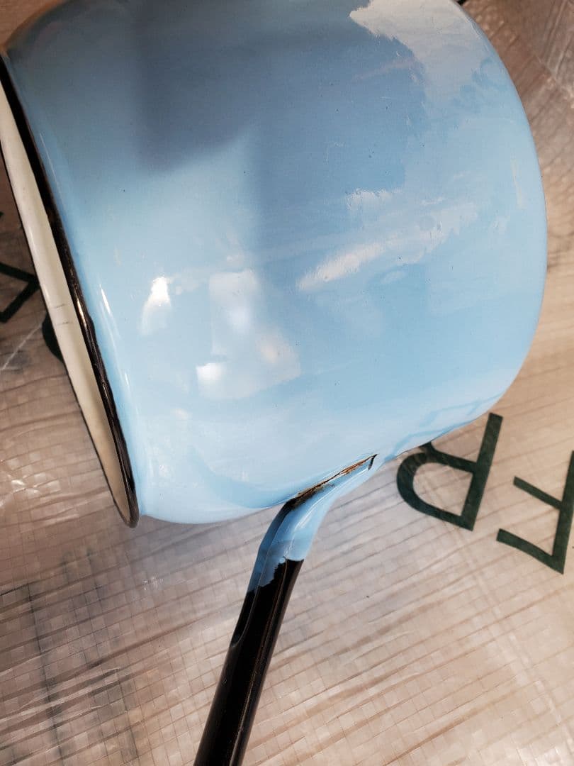 チェコスロバキア　ホーロー　ダブルボイラー