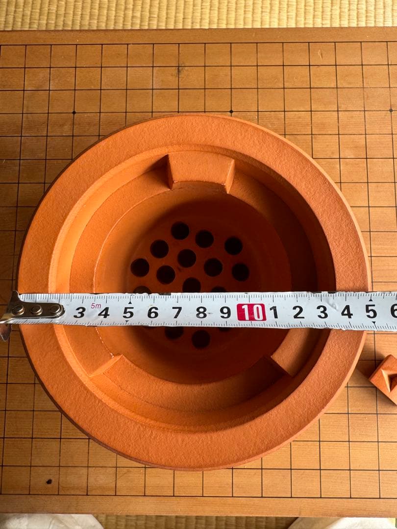 涼爐 陶工 茶道具 在銘