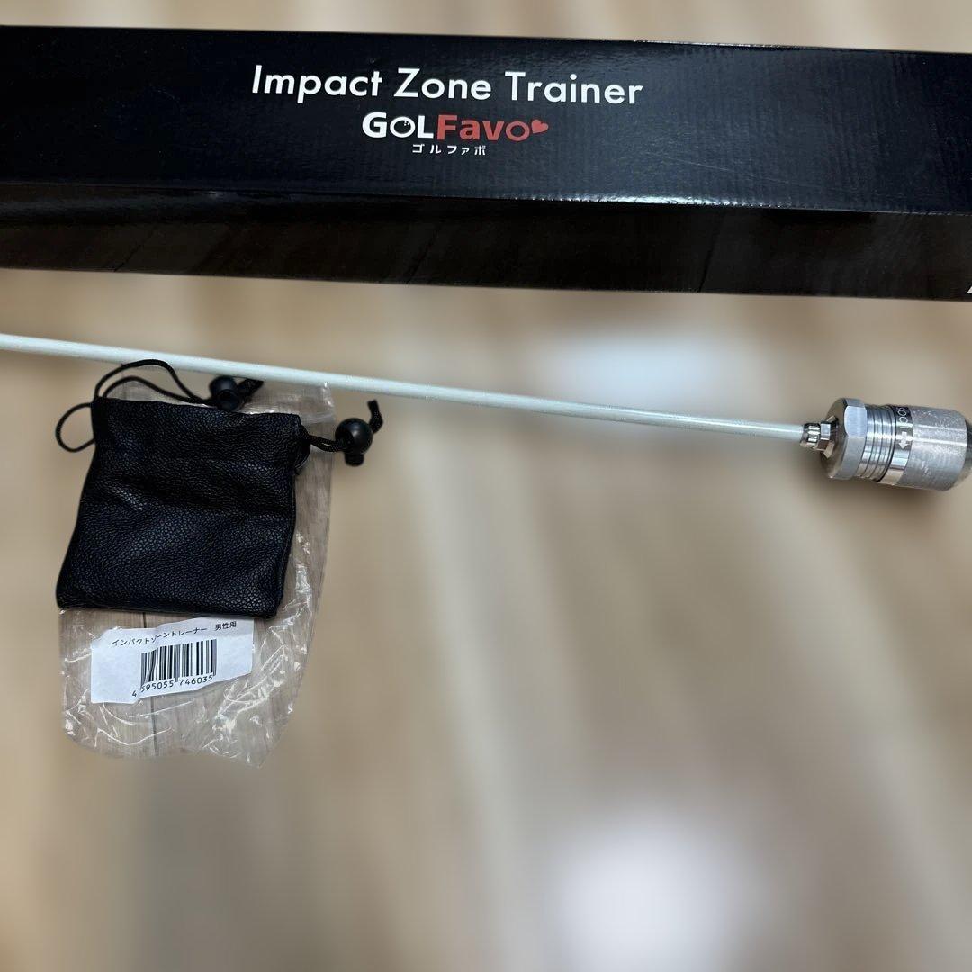 GOLFavo インパクトゾーントレーナー 青山加織監修 ゴルフスイング練習器具