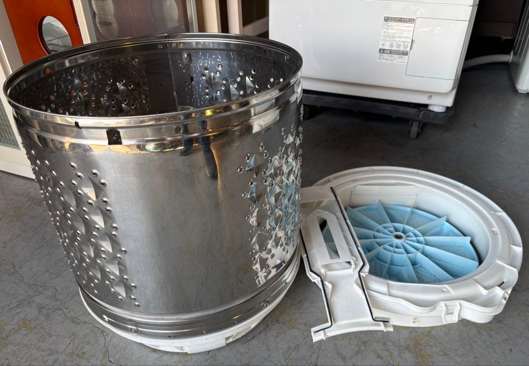 TOSHIBA 東芝 7Kg 洗濯機2022年製 分解クリーニングUsed/美品