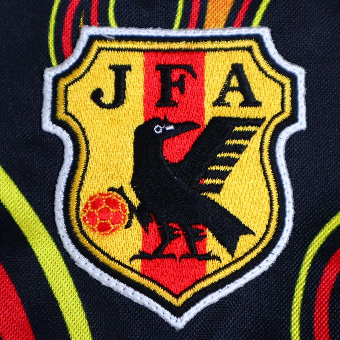 90s 1998 日本代表 川口能活 ファイヤーパターン ユニフォーム 本物