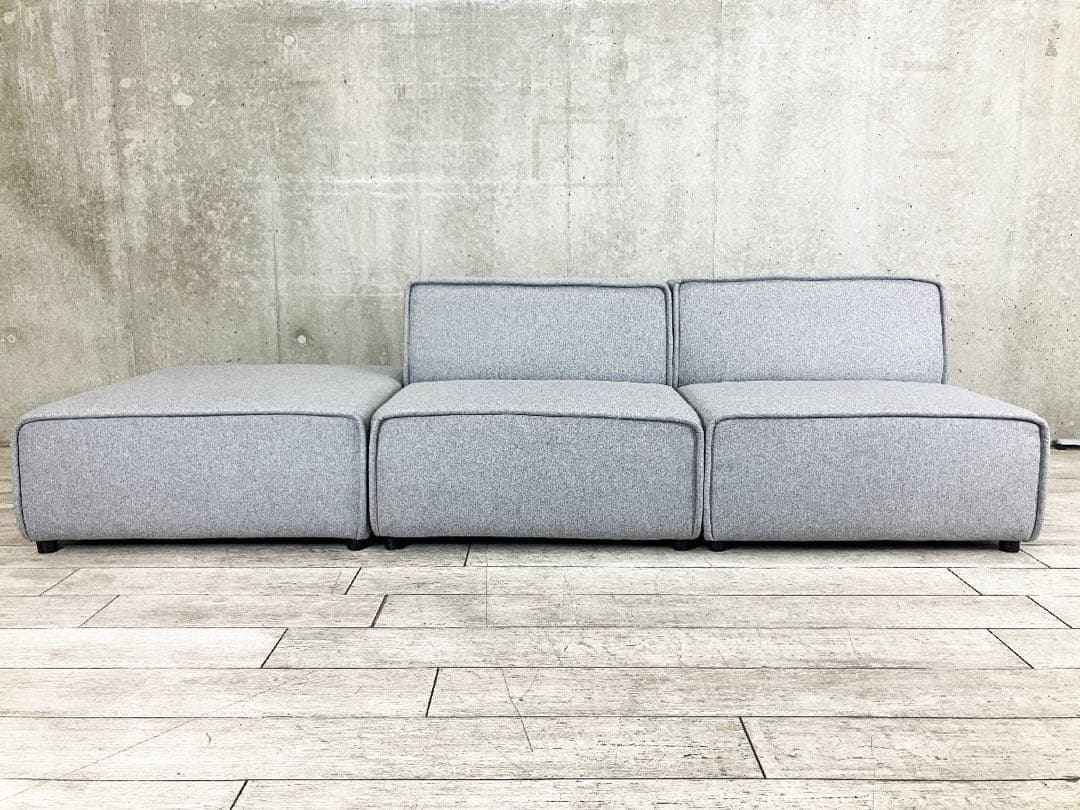 BoConcept ボーコンセプト Grosso グロッソ アームレス3pソファ