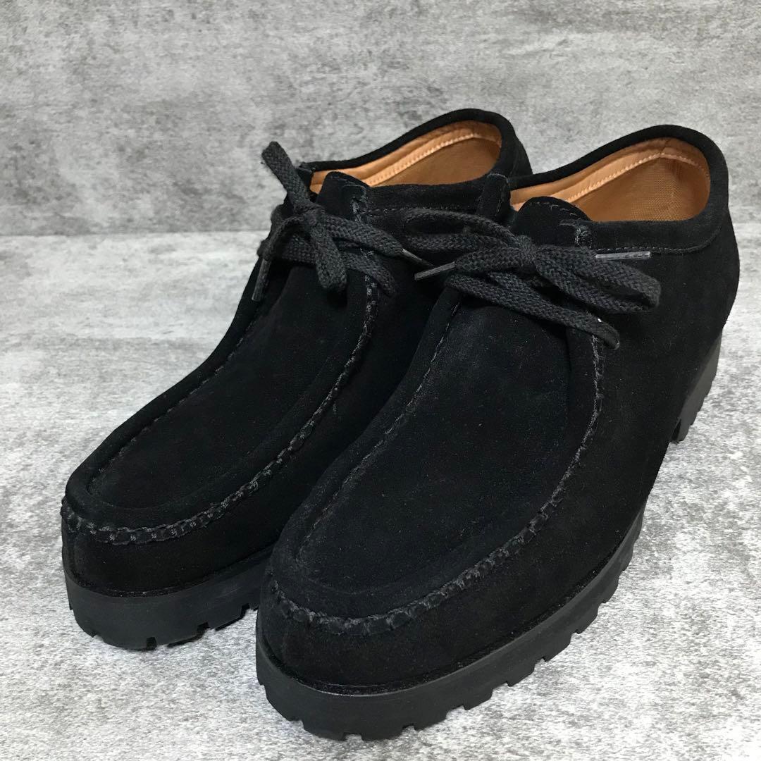 【ほぼ未使用】SHIUN スウェード レザー モカシンシューズ Sサイズ