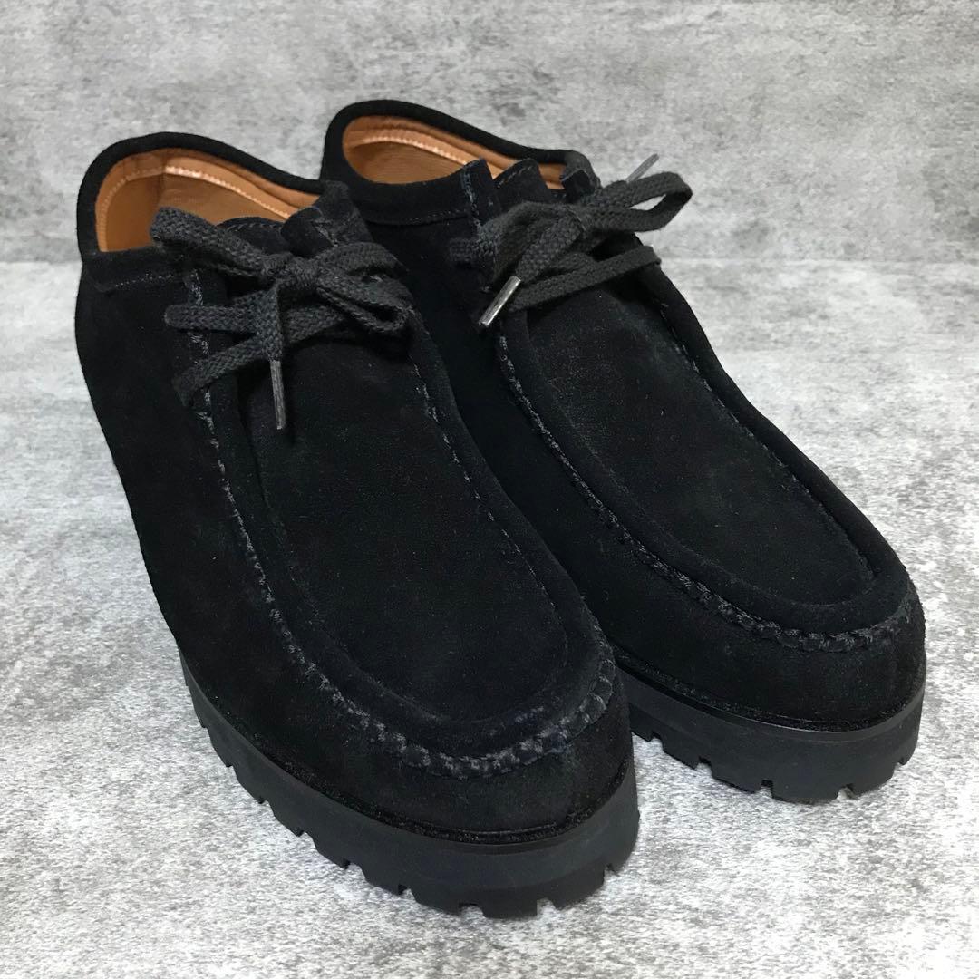 【ほぼ未使用】SHIUN スウェード レザー モカシンシューズ Sサイズ