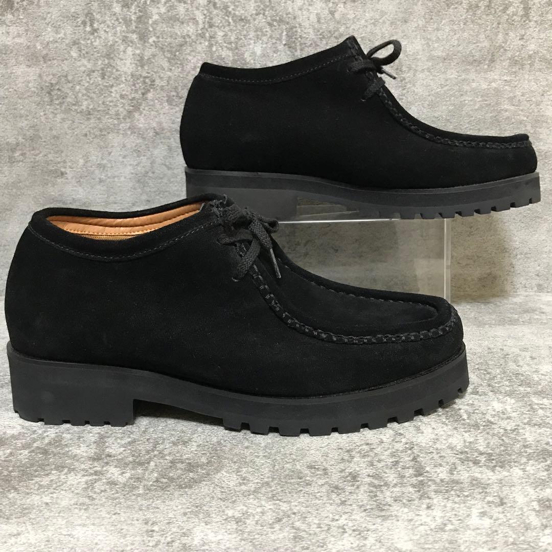 【ほぼ未使用】SHIUN スウェード レザー モカシンシューズ Sサイズ