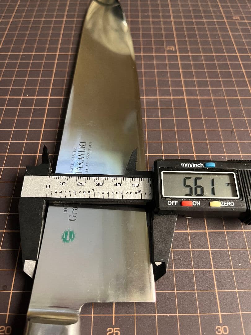 堺孝行 グランドシェフ 牛刀 包丁 尺 30cm スウェーデン鋼 包丁