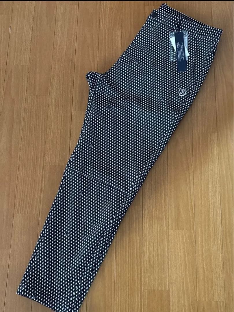 パーリーゲイツパンツ アーガイル幾何学柄・ストレッチ　ゴルフ ★7