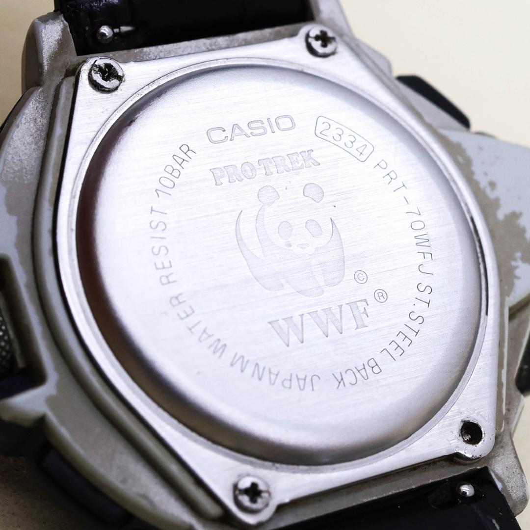 稼働 CASIO PROTREK 腕時計 デジタル PRT-70WFJ 1249