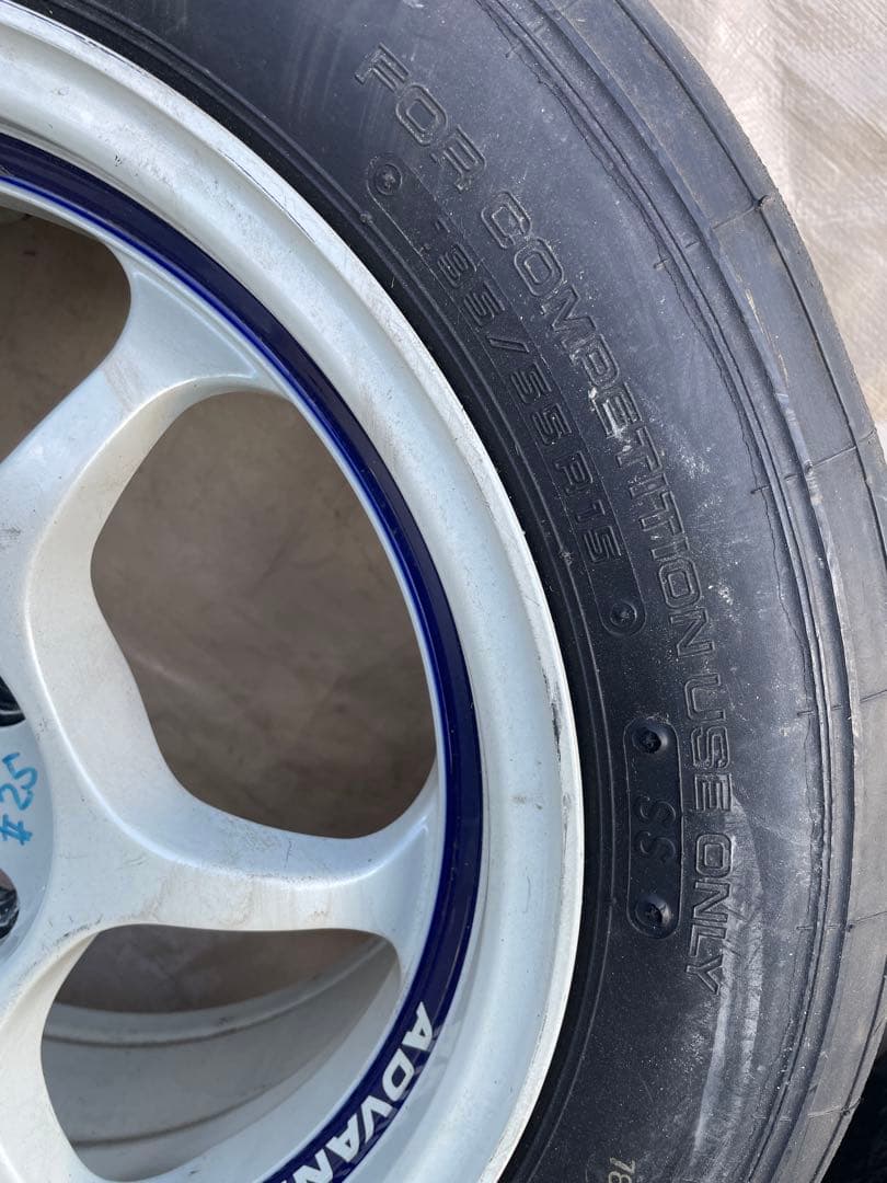 ADVAN Racing ホイール＋タイヤ - 4本セット（競技用）