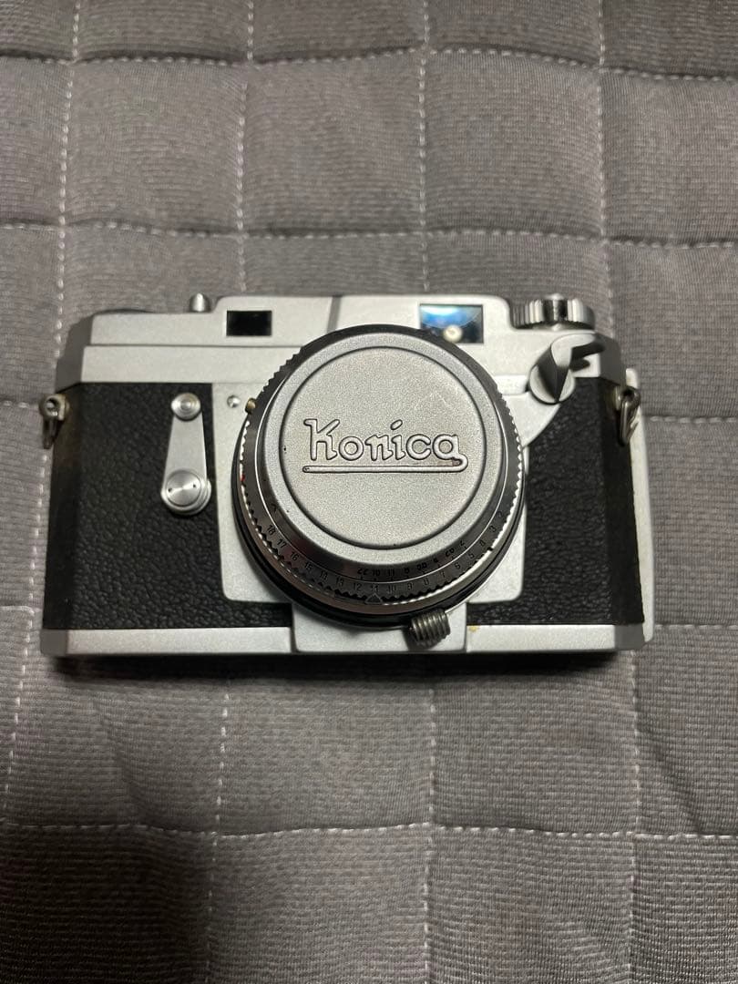Konica III フィルムカメラ レザーケース付き　激レア　セット