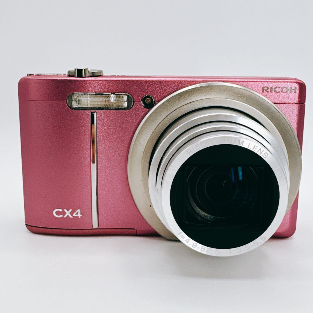 RICOH CX4 ピンク デジタルカメラ 本体