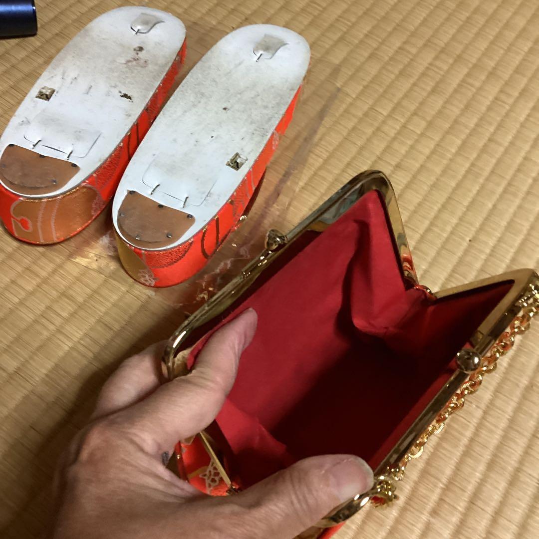 七五三　七歳用フルセット　帯幅16センチ 草履21センチ