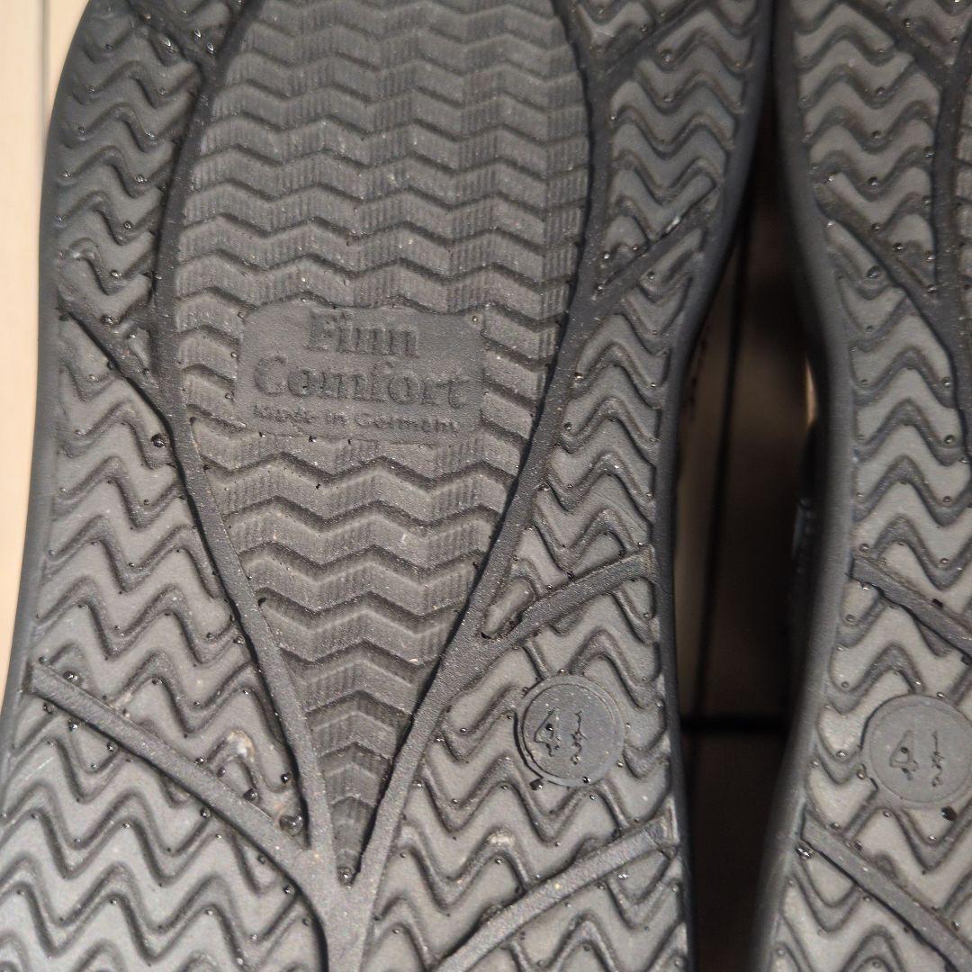 美品 フィンコンフォート ドイツ サイドジップ アンクルブーツ 23.5