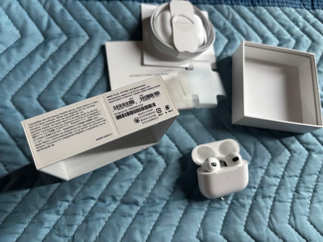 AirPods 第3世代 ホワイト フルセット